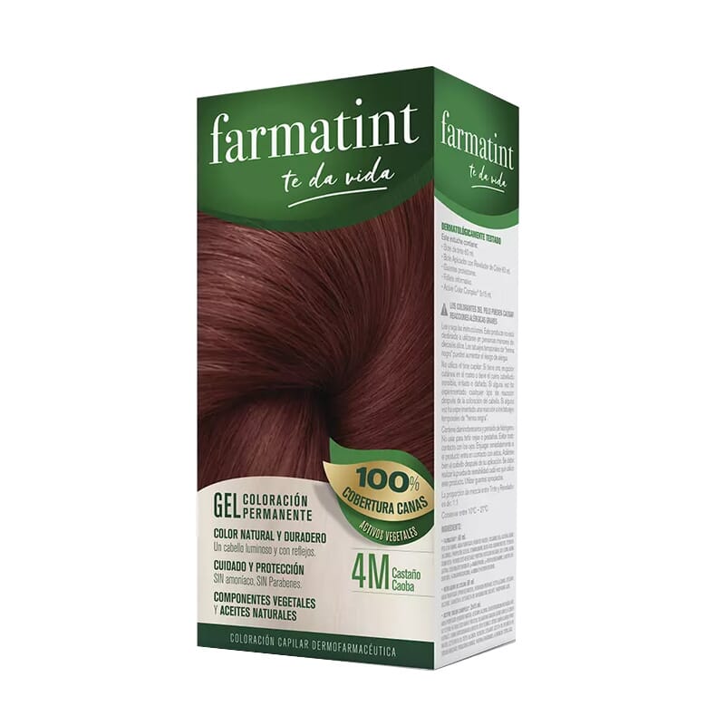 Farmatint Gel 4M Castaño Caoba 150 ml