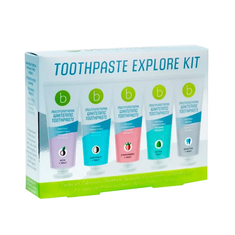 Multifunctional Pasta De Dientes Blanqueadora Set Sabores 5 Unidades