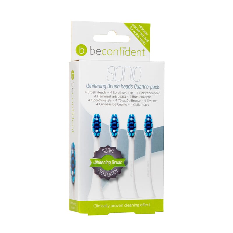 Sonic Recambio Cabezal Blanqueador Y Regular Blanco 2+2