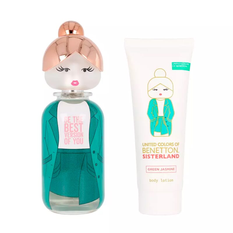 Sisterland Green Jasmine Lote EDT 80 ml + Loción Corporal 75 ml