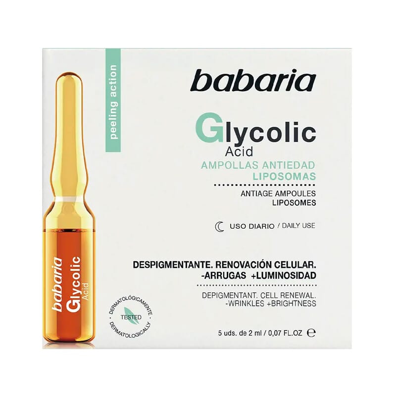 Glycolic Acid Renovación Celular Ampollas 5 Uds 2 ml