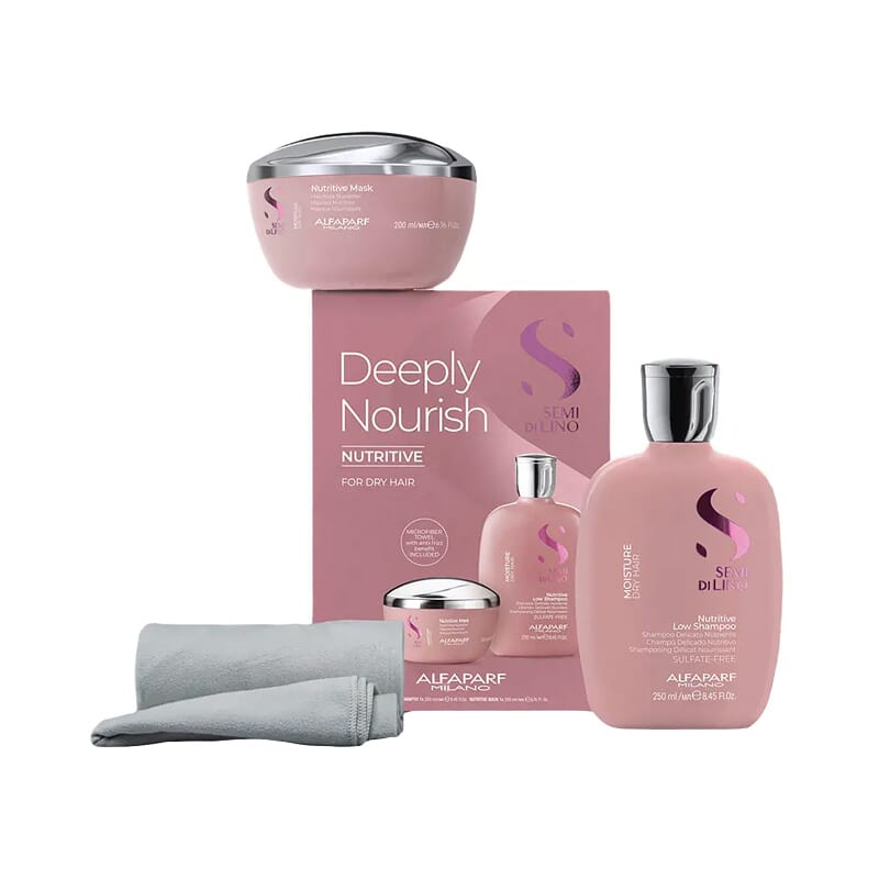 Semi Di Lino Moisture Lote 3 Piezas Champú 250 ml