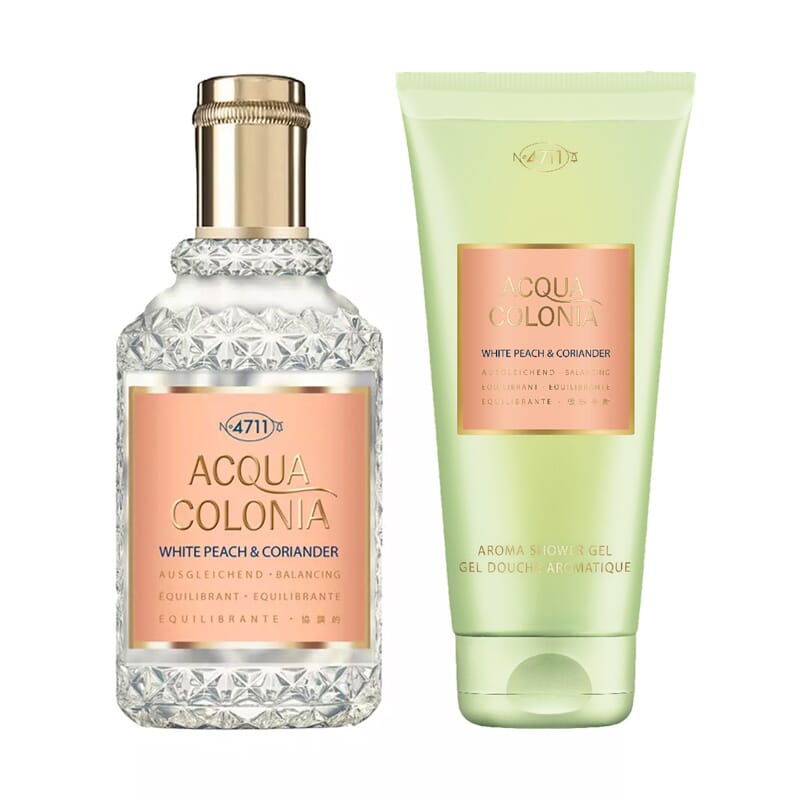 Acqua Colonia White Peach Coriander EDC 50 ml + Gel Ducha 75 ml