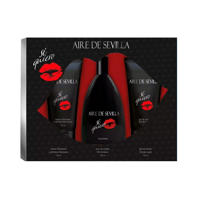 Aire De Sevilla Si Quiero Lote 3 Piezas EDT 150 ml