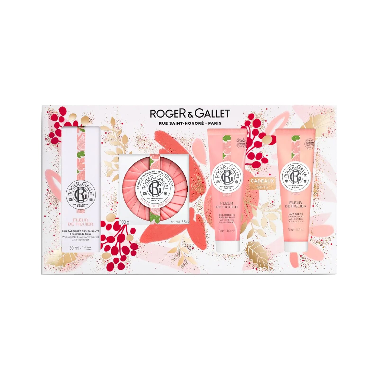 Fleur De Figuier Perfume Ritual Lote 4 Piezas EDP 30 ml