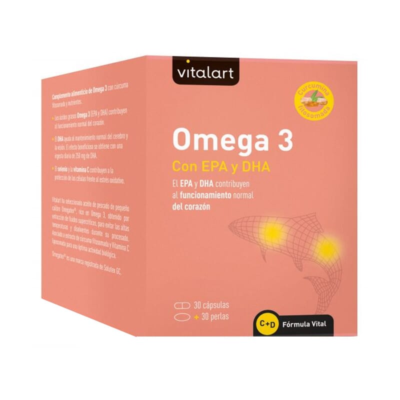 Omega 3 30 Perlas + 30 Cápsulas