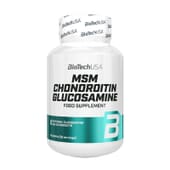 MSM Chondroitin Glucosamine 60 Tabs de Biotech USA