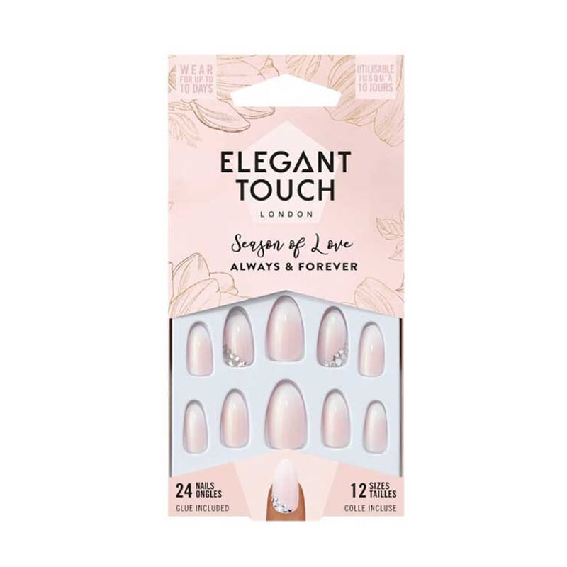 Luxe Looks Nails With Glue Short Stiletto Limited Ed #Always 24 St