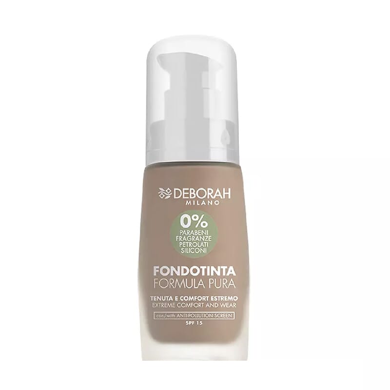 Fondotinta Fórmula Pura SPF15 #4-âmbar 30 ml