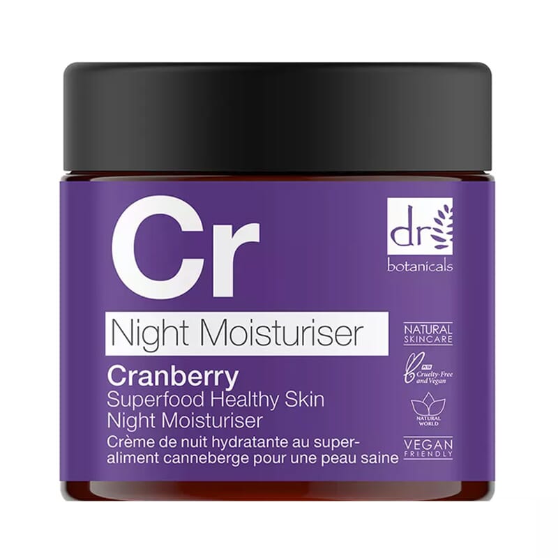 Cranberry Superfood Healthy Skin Night Moisturiser 60 ml