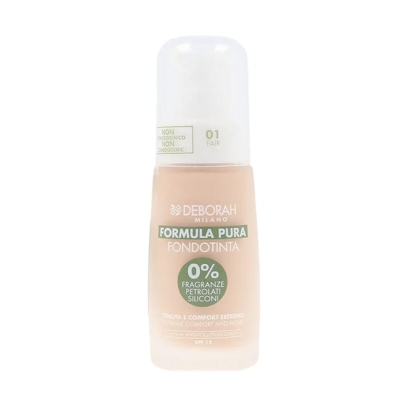 Fórmula Pura Fundo Fluido SPF15 #1-Claro 30 ml