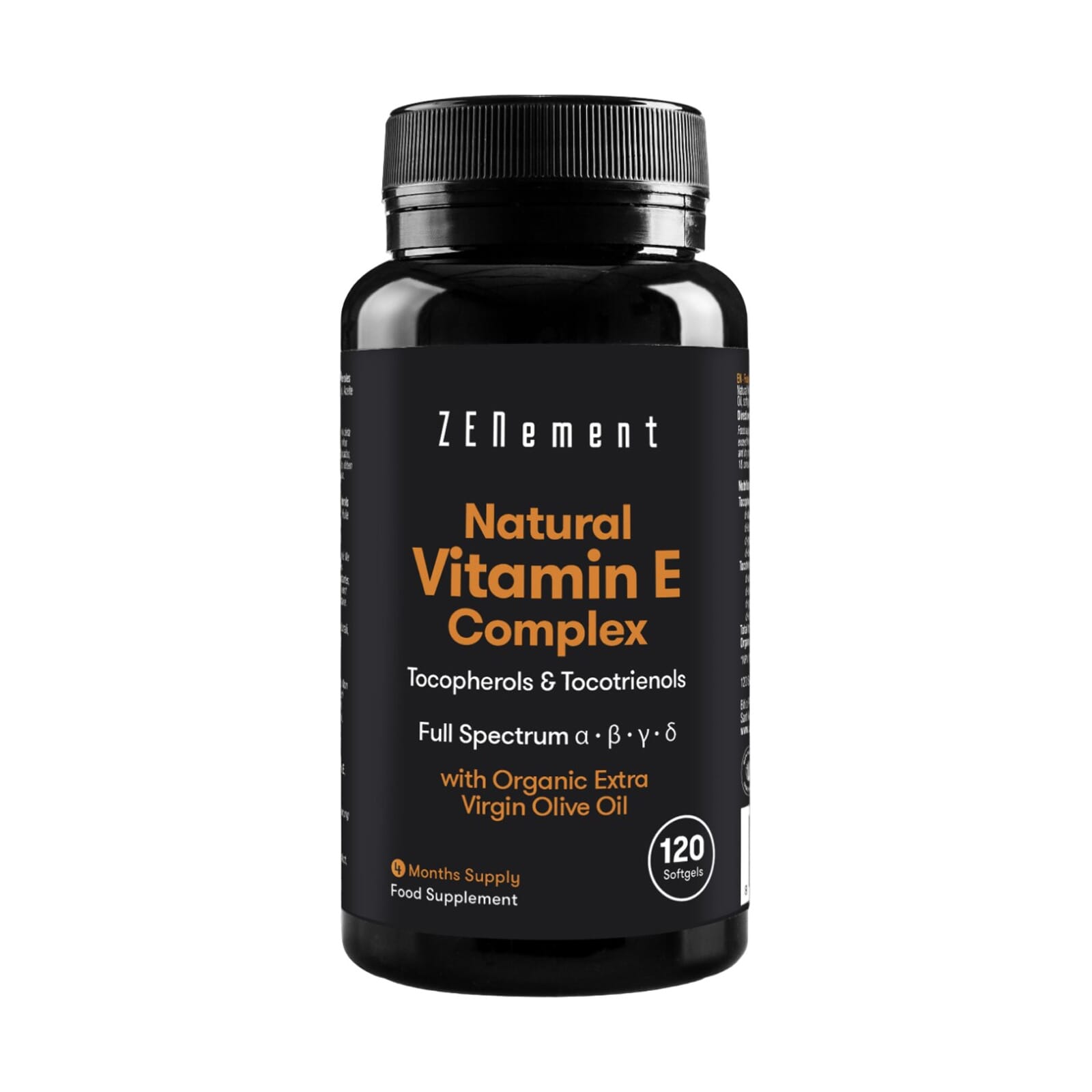 Natural Vitamin E Complex 120 Perle