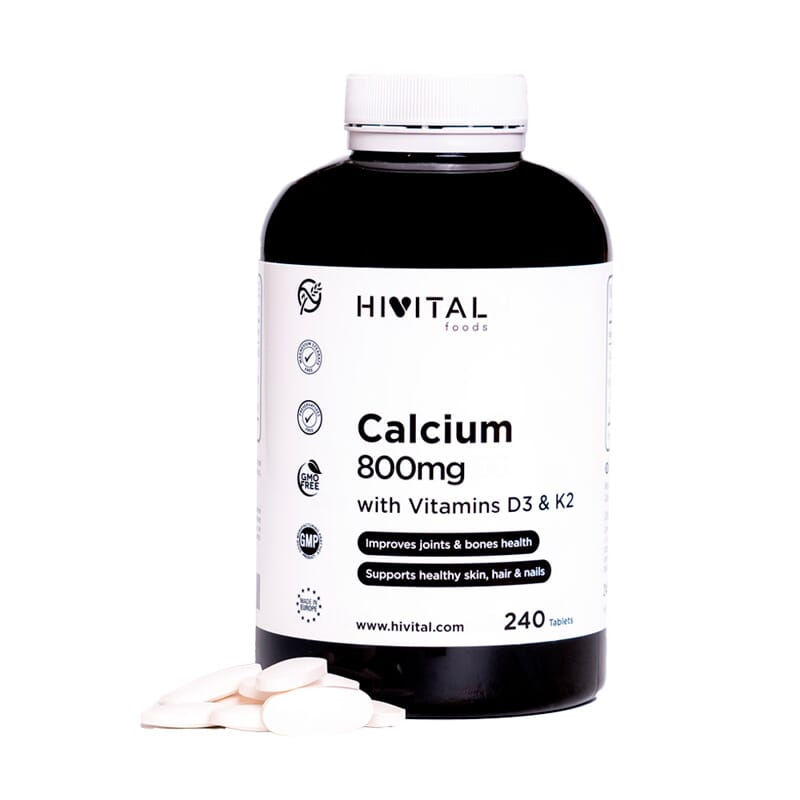 Calcio 800 mg Vitamina D3 K2 240 Tabs