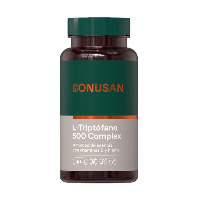 L-Triptofano 500 Mg Plus 60 VCaps