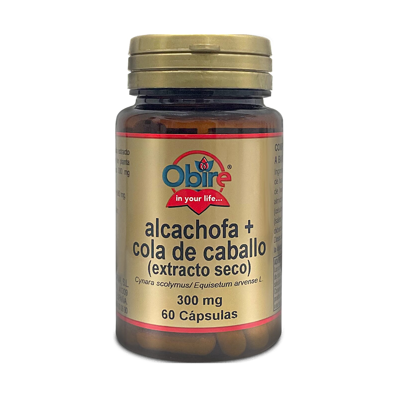 Alcahofa + Cola De Caballo 300 mg 60 Caps