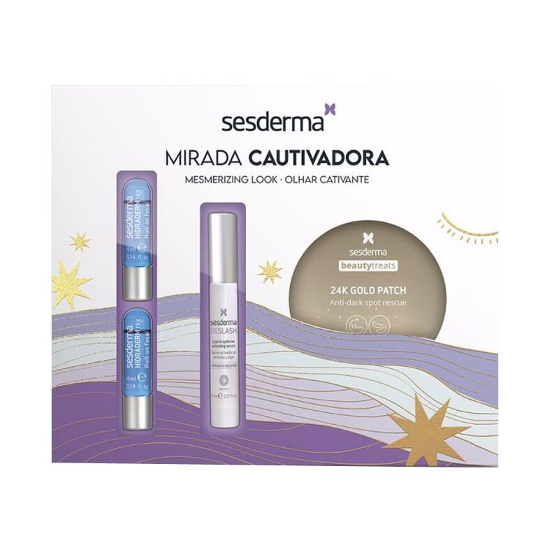 Olhar Cativante Lote 4 Peças P?atches Contorno Olhos 24k  