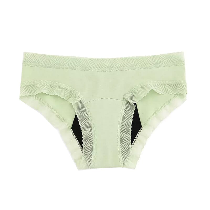 Kiwitas Doble Blonda Braguitas Menstruales Verde