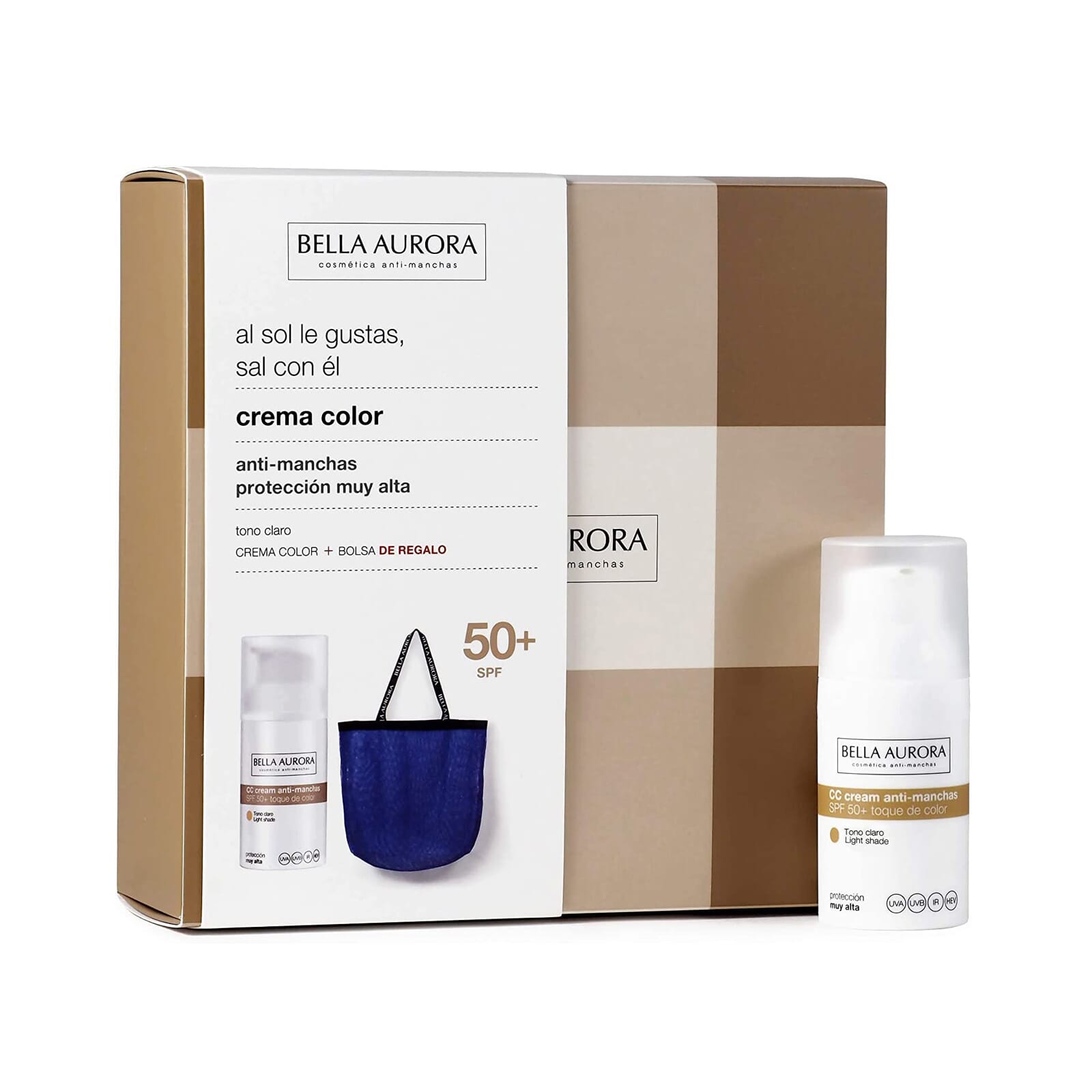 CC Cream Tono Medio 30 ml + Bolsa Playa