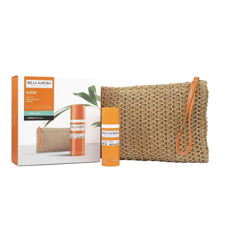 Bella Aurora Solar Piel Mixta Gel Solar 50 ml + Bolso