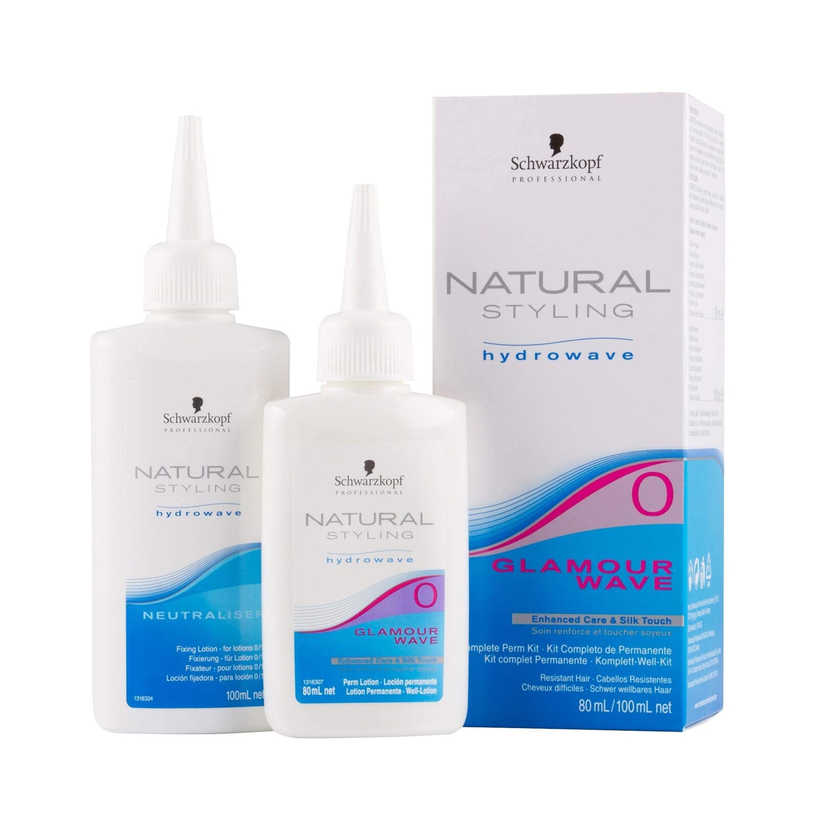 Natural Styling Glamour 0 Loción 80 ml + Neutralizante 100 ml