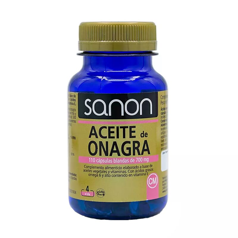 Sanon Onagra Olie Van 680 Mg 110 Caps