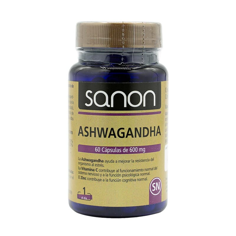 Sanon Ashwagandha Van 600 Mg 60 Caps
