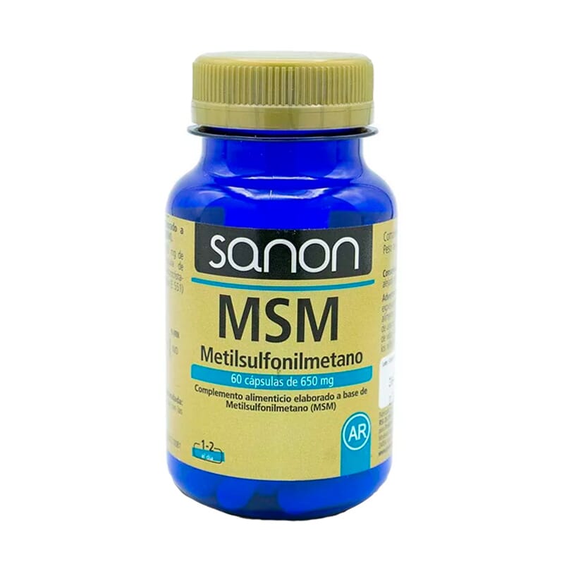 Sanon Msm Metilsulfonilmetano 650 mg 60 Caps