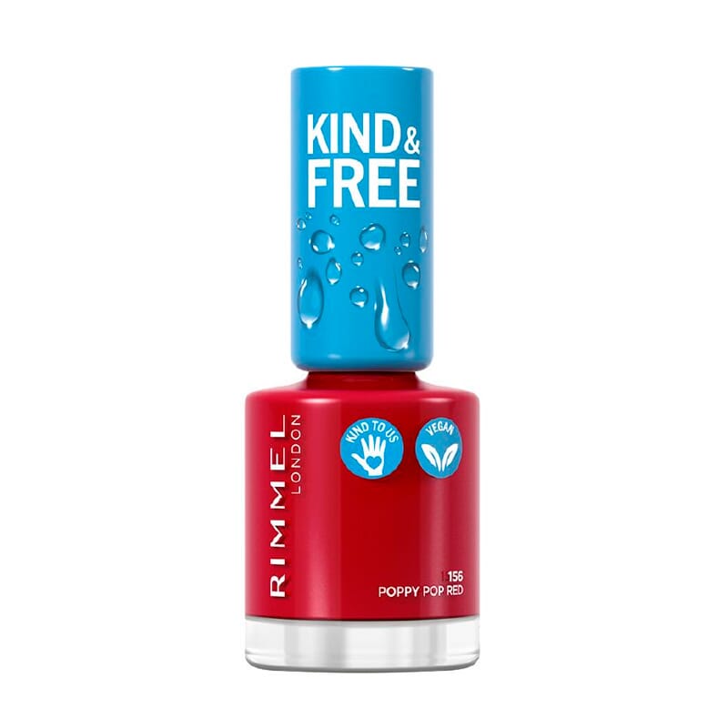 Kind & Free Nail Polish #156-Poppy Pop Red