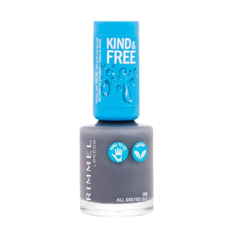 Kind & Free Nail Polish #158-All Greyed Out