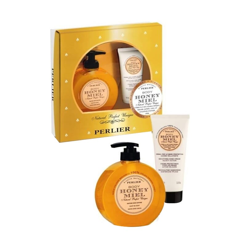 Honey Miel Manos Lote Jabón 300 ml + Crema 100 ml