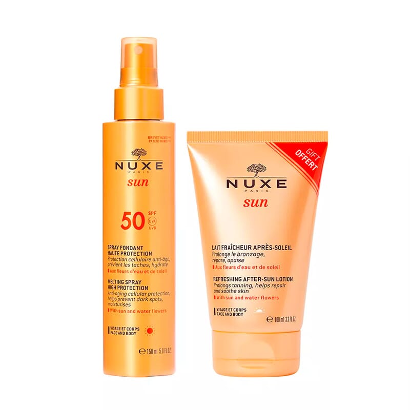 Nuxe Sun Spray Fondant SPF50 150 ml + After Sun 100 ml