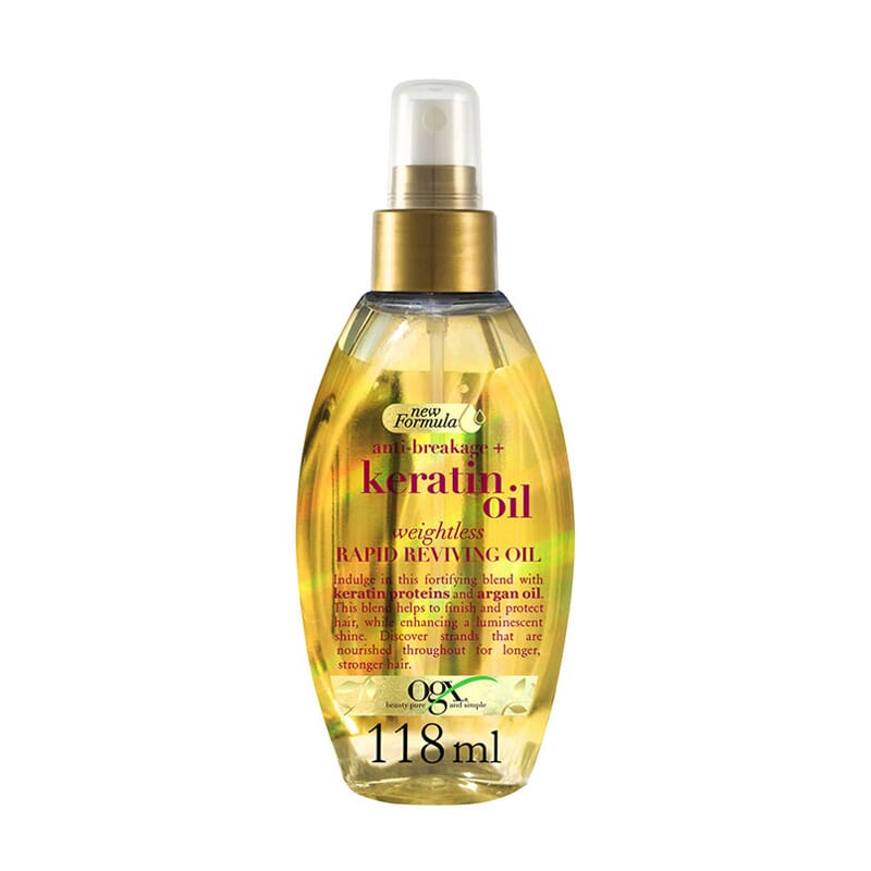 Keratin Oil Anti-Breakage Hair Rapid Reviving Oil 118 ml