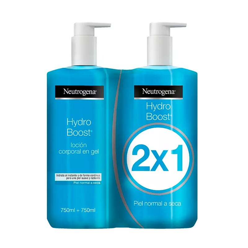 Hydro Boost Loción Corporal Gel Lote 2 Uds 750 ml