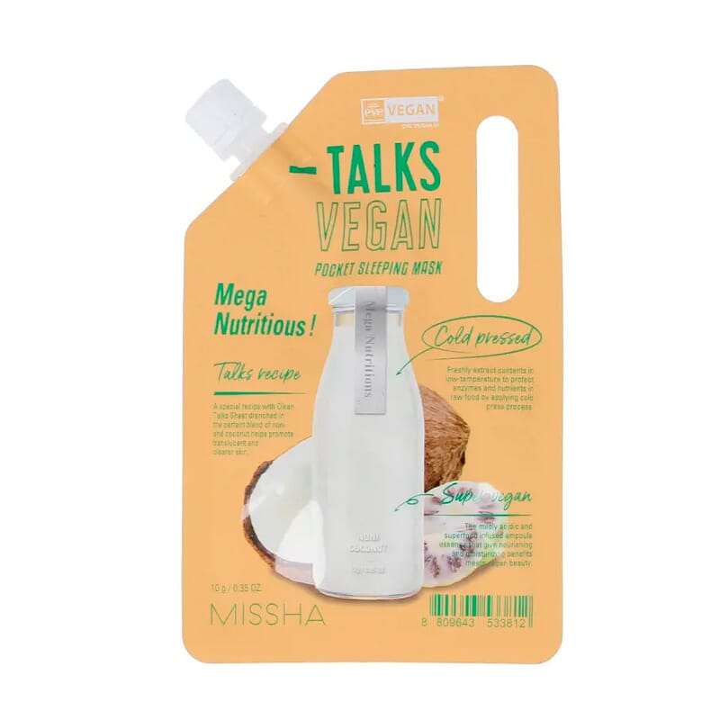 Talks Vegan Mega Nutritious! Pocket Sleeping Mask 10g