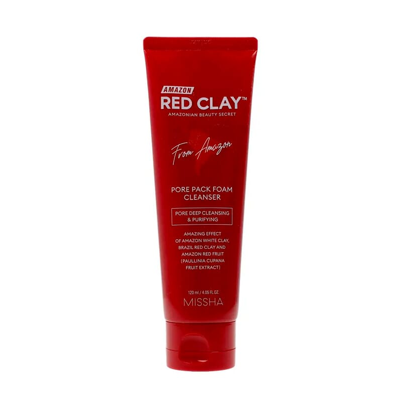 Amazon Red Clay Pore Pack Foam Cleanser 120 ml