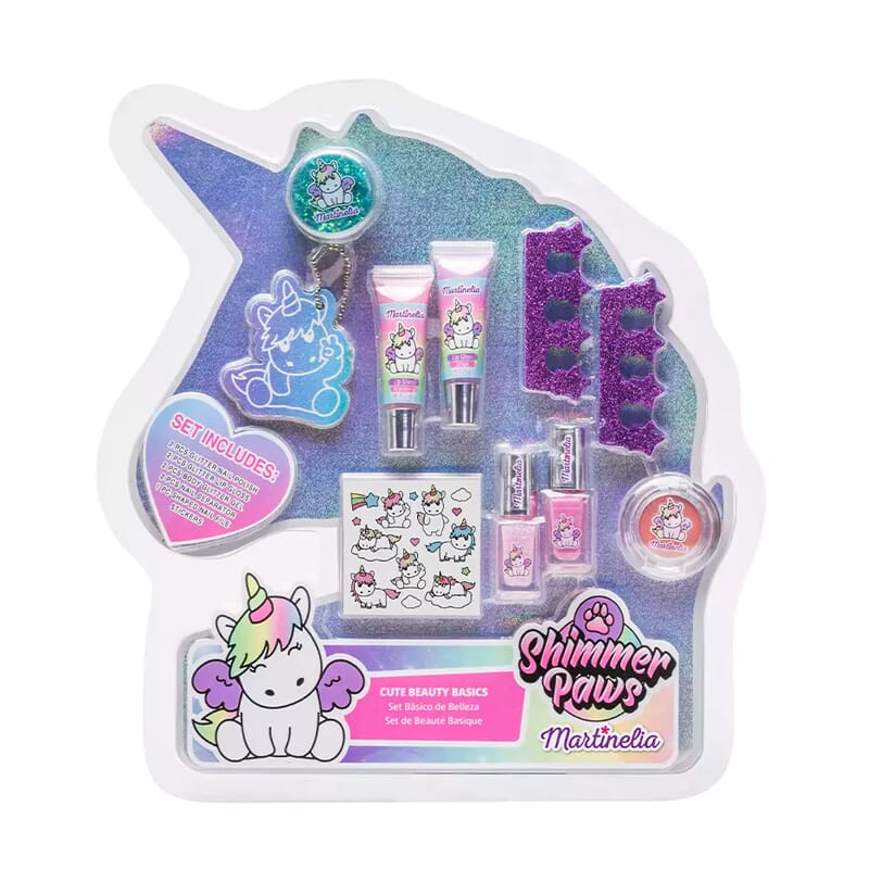 Shimmer Paws Unicorn Beauty Lote 10 Piezas