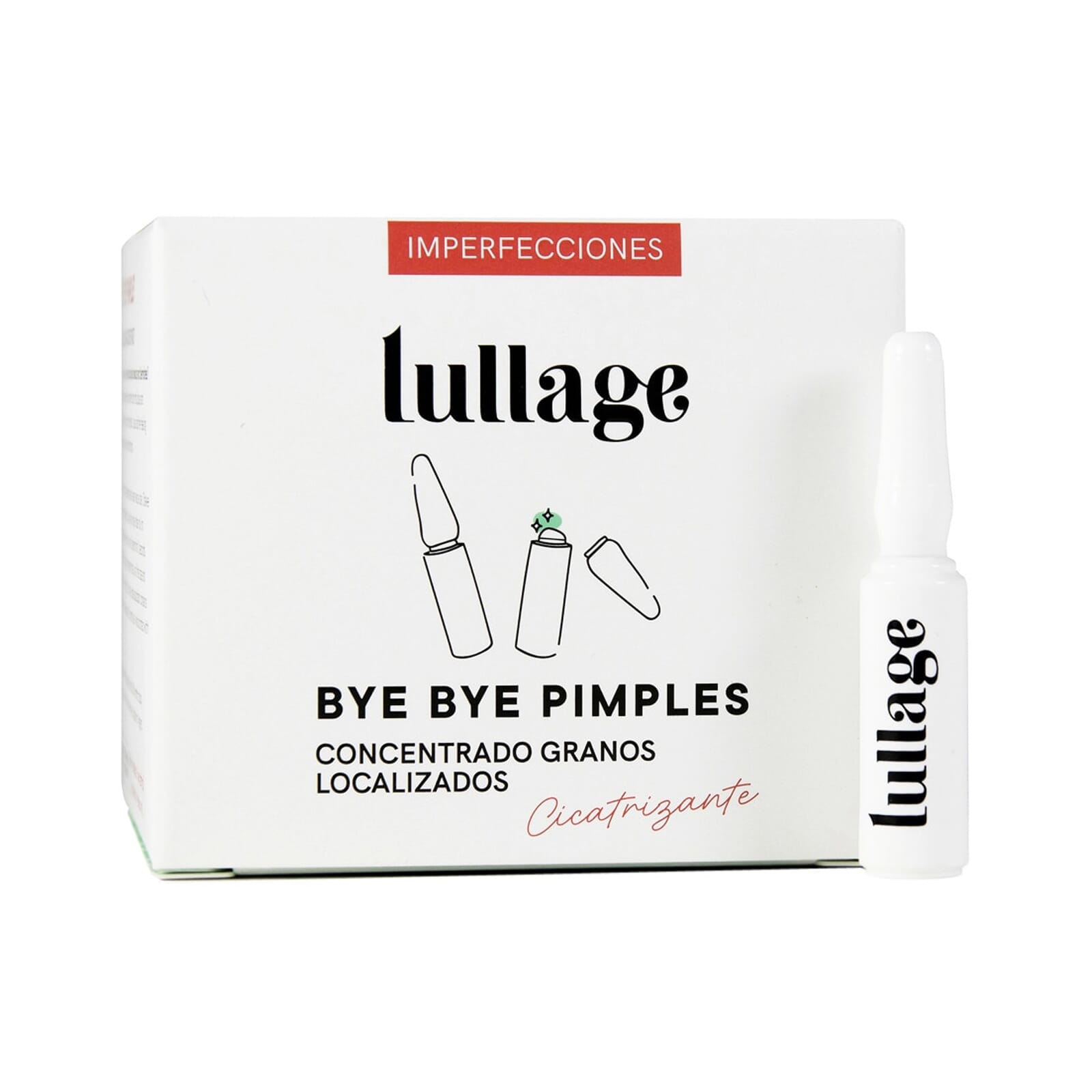 Bye Bye Pimples Concentrado Borbulhas Localizadas 5 Ampolas 1 ml