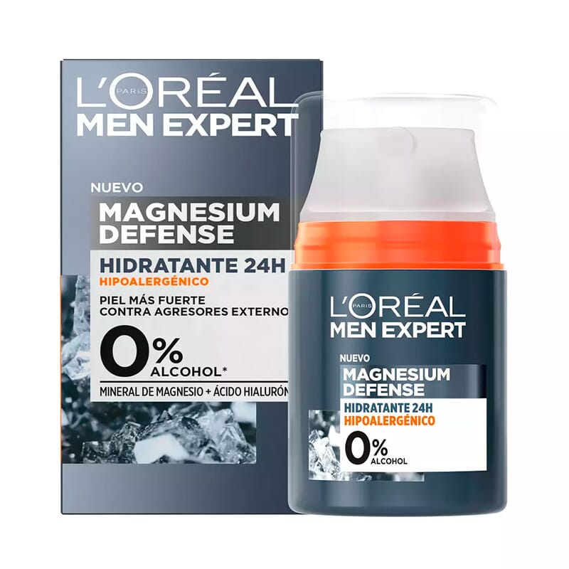 Men Expert Magnesium Defense Hidratante 24H 50 ml