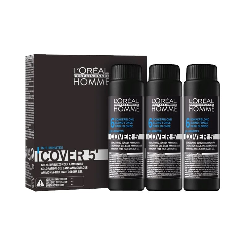 Homme Cover 5' #6 Dark Blonde 3 Unds 50 ml