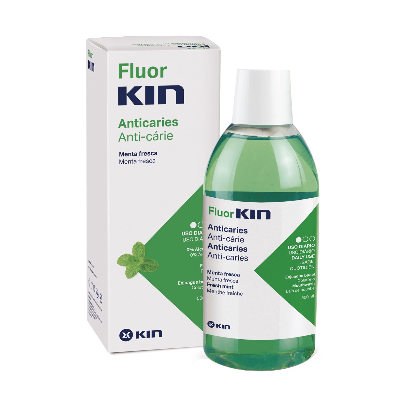 Fluorkin Anticaries Enjuague Bucal 500 ml