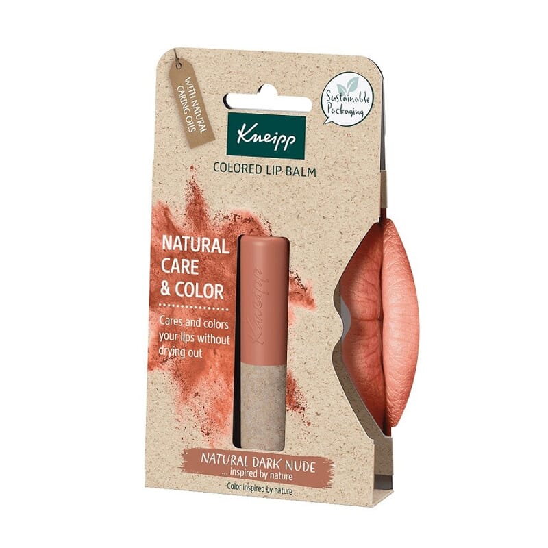 Colored Lip Balm #Natural Dark Nude