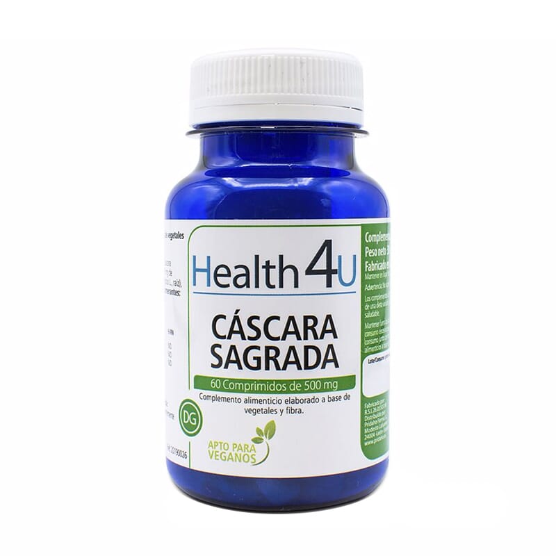 H4U Cáscara Sagrada 500 mg 60 Tabs