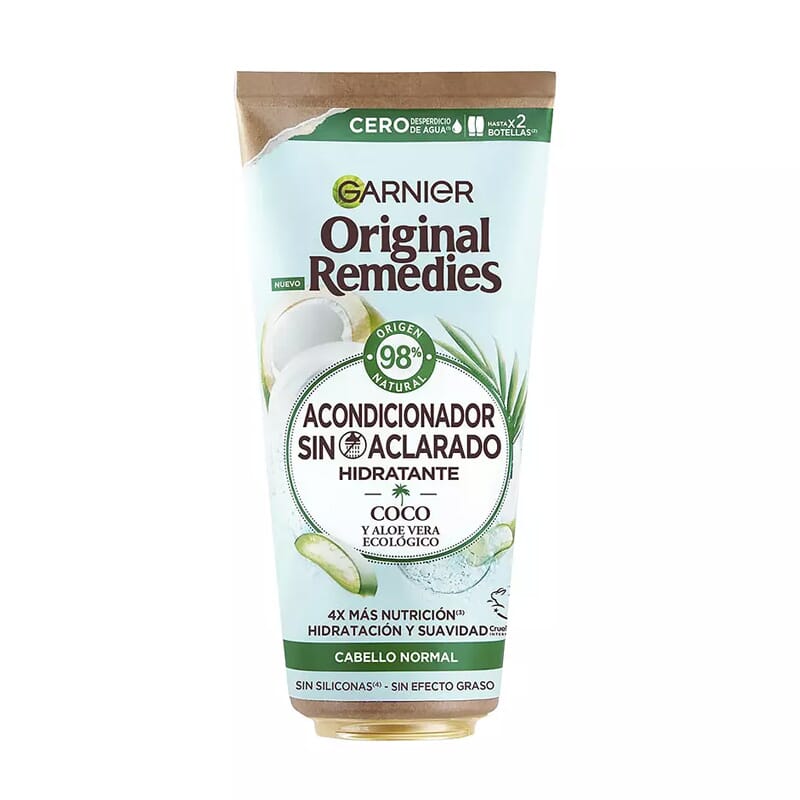 Original Remedies Condicionador Sem Enxaguar Coco E Aloe Vera 200 ml