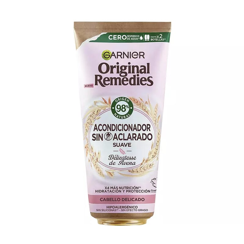 Original Remedies Condicionador Sem Enxaguar Délicatesse Aveia 200 ml