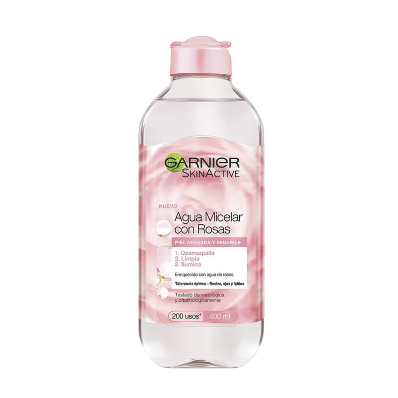 Skin Active Agua Micelar Agua Rosas 400 ml