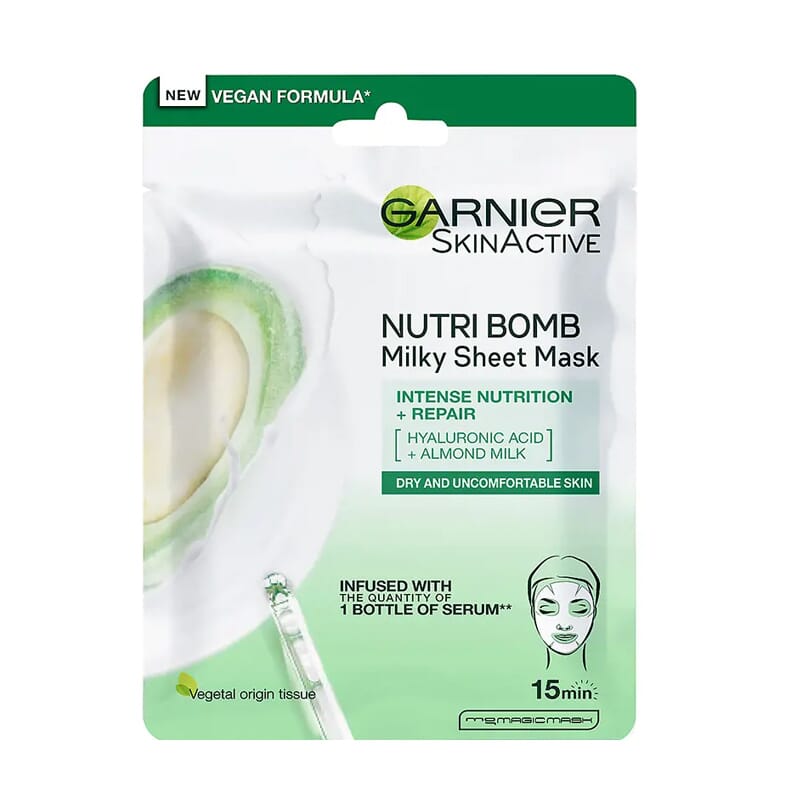 Skin Active Nutri Bomb Mask Facial Nutritiva Reparadora