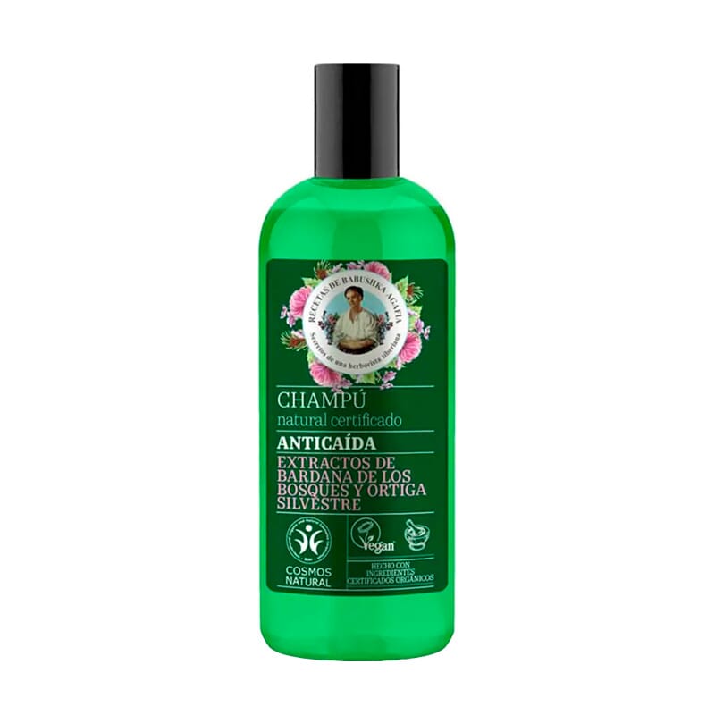 Champú Anticaída Extractos De Bardanas Y Ortiga Silvestre 260 ml