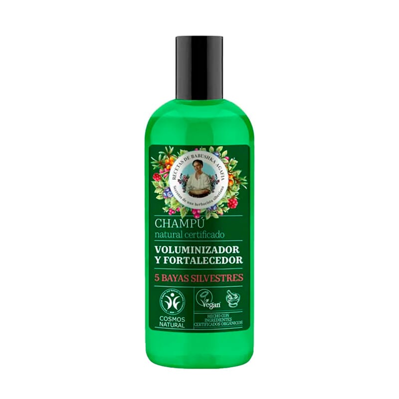 Champú Voluminizador Y Fortalecedor 5 Bayas Silvestres 260 ml