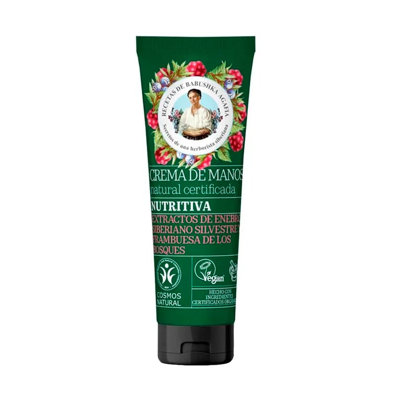 Handcrème voedende jeneverbes en framboos 75 ml