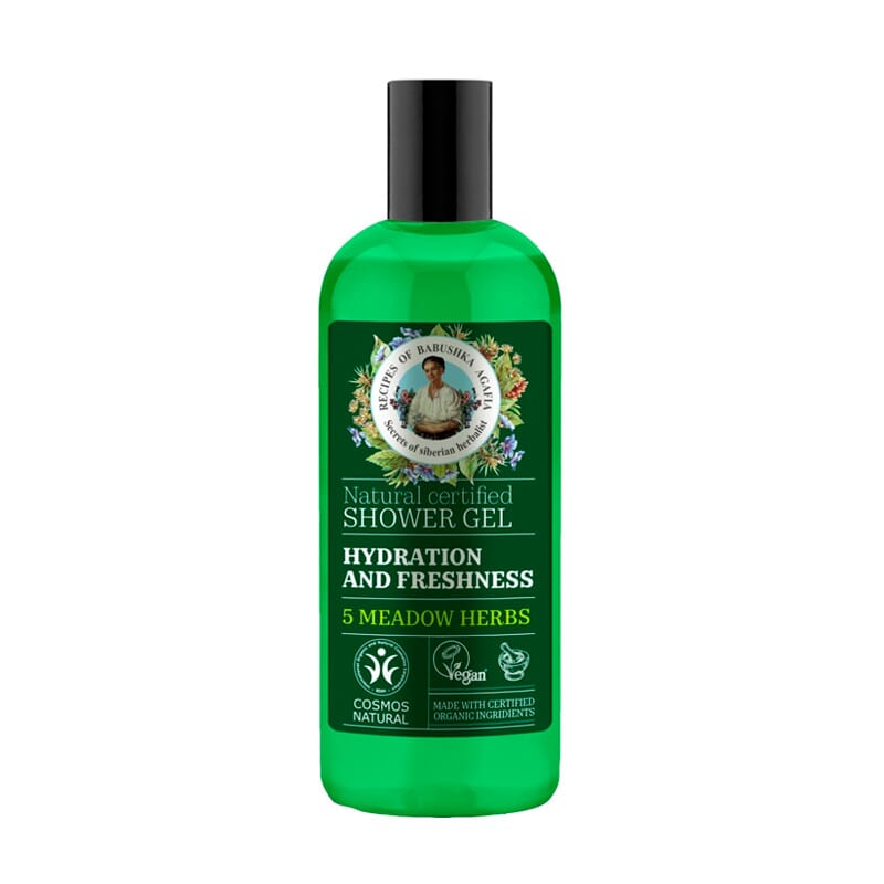 Gel De Ducha Hidratación Y Frescor 5 Hierbas 60 ml